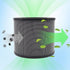 2 Pack Black?Compatible With TaoTronics TT-AP006 Filter?H13 True HEPA?Activated Carbon Filters and High-Efficiency Activated Carbon Pre-Filter 3-in-1
