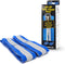 Zip-Up Products ZIP7.3TWB Peel & Stick Zipper Door 84" x 3" Twin Pack, Blue