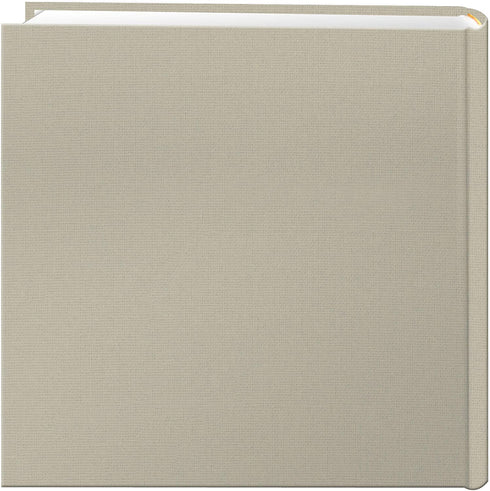 Fabric Frame Cover Photo Album 200 Pockets Hold 4x6 Photos, Biscotti Beige