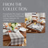 Elrene Home Fashions Farmhouse Living Buffalo Check Napkin Set of 4, 20" x 20", Gray/White 4