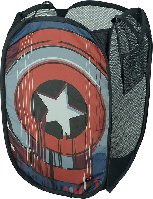 Disney Marvel Avengers Pop Up Laundry Bin, Blue