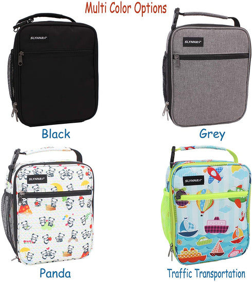 Slynnar Lunch bag Freezable Lunch Box, Rose Grey
