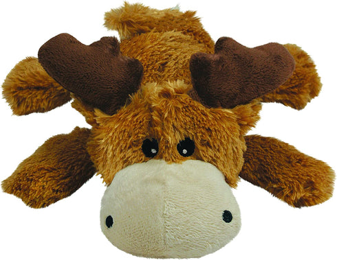 KONG - Cozie Marvin Moose - Indoor Cuddle Squeaky Plush Dog Toy - for Small Dogs