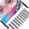 LANKIZ DIY Lash Extension Kit, 20D Faux Mink Individual Lashes,Cluster Lashes Glue,Lash Tweezers,8-14mm Mix Self-application Eyelash Extension at Home