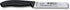 Victorinox 4-Inch Swiss Classic Paring Knife with Straight Blade, Spear Point, Black