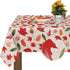 Thanksgiving Tablecloth, Autumn Maple Leaf Table Cloth, Fall Harvest Leaves Tablecloths, Waterproof Spillproof Table Cover for Dinner Kitchen Party Holiday Decoration, Rectangle 60 x 84 Inch