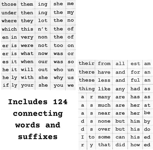 Poetry Tiles - 536 Emotions and Feelings Word Magnets for Refrigerator Poems and Stories