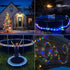 200 Led Outdoor Solar Rope Lights with Remote 72Ft 8 Modes Timing Function Waterproof Trampoline String Lights for Deck Yard Garden Party Christmas Decorations