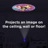 Projectables Disney Princess LED Night Light Plug-in, Dusk-to-Dawn, Ariel, Belle, and Jasmine on Ceiling, Floor, or Wall, Ideal for Girls Room, Nursery, Playroom, Bathroom, Bedroom, 13230, 1-Image