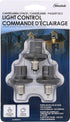 AmerTac SLC2BCB3 60-Watt Candelabra Light Control, Bronze, 3 Count (Pack of 1), 3 Piece