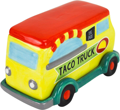 Boston Warehouse Taco Truck Covered Butter Dish, Standard