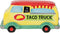 Boston Warehouse Taco Truck Covered Butter Dish, Standard