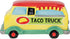 Boston Warehouse Taco Truck Covered Butter Dish, Standard