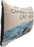Manual 12.5 x 8.5-Inch Decorative Throw Pillow, Without Cat Hair