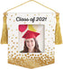 Hallmark Keepsake Christmas Ornament 2021 Year-Dated, Congrats, Grad! Class of 2021 Photo Frame, Porcelain