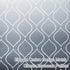 Xikaywnt Moroccan Ombre Shower Curtain for Bathroom - Waterproof Fabric Textured Bathroom Curtain with 12 Hooks, 70 x 72 Inch Grey
