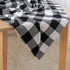 Checked Tablecloth Rectangle 54x80-Inch Black and White Buffalo Plaid Tablecloth Washable Check Table Cover Gingham Tablecloth for Dining Room Rustic Lattice Tablecloth Table Linen Christmas