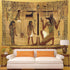 QCWN Egyptian Tapestry Wall Hanging Egyptian Ancient Religion Historical Tapestry Backdrop Cloth Egypt Egyptian Character for Home Dorm Living Room Decor. Multi 78x59Inc