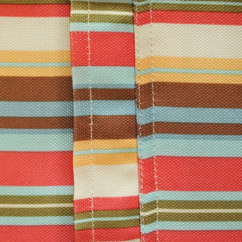 DII Summer Stripe Outdoor Tabletop Collection, Stain Resistant & Waterproof, 60x84 w/Zipper, Stripe