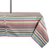 DII Summer Stripe Outdoor Tabletop Collection, Stain Resistant & Waterproof, 60x84 w/Zipper, Stripe