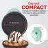 Dash Mini Maker Waffle Maker + Griddle, 2-Pack Griddle + Waffle Iron - Aqua