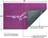 AAZZKANG Purple Outdoor Mat Front Door Indoor Welcome Doormat,Anti-Slip Durable Rubber Door Mat,Low-Profile Design Ultra Absorb Mud Heavy Duty Entrance Rug