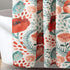 Lush Decor, Multi Poppy Garden Shower Curtain, 72" x 72"