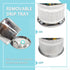Sink Caddy Kitchen Utensil Holder - with Removable Drip Tray - Dish, Bottle Brush, Sinkware Organizer