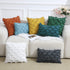 decorUhome Forest Green Decorative Pillow Covers 18 x 18 Inch Pack of 2 Boho Throw Pillow Covers for Sofa and Couch, 100% Cotton