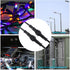 Augiimor 5 Pairs 3 Pin Waterproof Electrical Connector Pigtail Plastics Waterproof IP65 Male Female Connection Cable (3 Pin, Big Size)