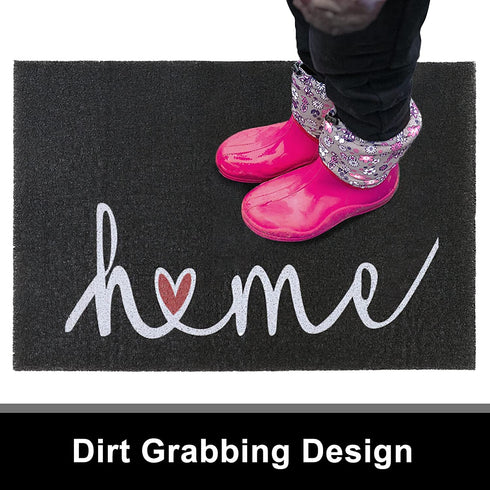 HAVARGO Door Mat 20"x32" Indoor Outdoor Low-Profile Front Doormat for Entry Rug Waterproof Easy Clean Welcome Mats Shoe Scraper Inside Outside Bathroom, Patio, High Traffic Area¦