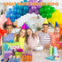Balloon Arch Kit with Base Adjustable Balloon Arch Stand Kit for Outdoors, 60Pcs Balloon Clips, Pump, 9Ft Tall Balloon Arch Holder for Birthday Wedding Baby Shower Party Decorations
