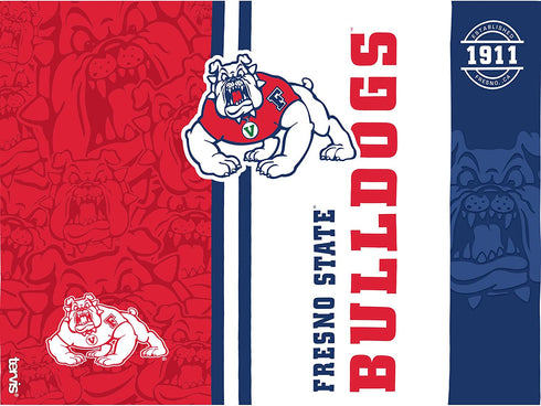 Tervis Made in USA Double Walled Fresno State Bulldogs Insulated Tumbler Cup Keeps Drinks Cold & Hot, 24oz, College Pride