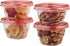 Rubbermaid - Mini Food Storage Containers, (0.5 Cup), (6 Pack)
