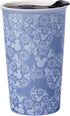 Silver Buffalo Kingdom Hearts Hero Portraits Ceramic Travel Mug with Lid,10-Ounces