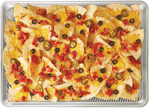 Mrs. Anderson's Baking AirWave Half Sheet Pan, 13 x 18 Inches, Commercial Grade 19-Gauge Aluminum
