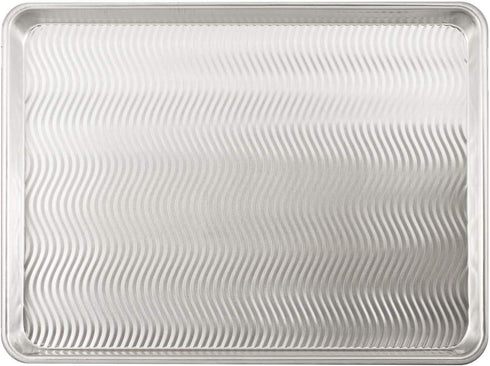 Mrs. Anderson's Baking AirWave Half Sheet Pan, 13 x 18 Inches, Commercial Grade 19-Gauge Aluminum