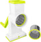 Southern Homewares 2 in 1 Deluxe Hand Crank Rotary Drum Grater Shredder Slicer Kitchen Tool Cheese Fruits Vegetables Nuts