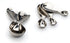 RSVP International (MOD-S) Oval Measuring Spoons, Stainless Steel