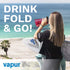 Vapur Solid Flexible Water Bottle - with Carabiner