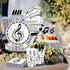 44 PCS Music Party Supplies Music Cupcake Toppers Music Party Plates and Napkins Music Party Favors Music Cake Topper Rock Party Supplies Guitar Party Supplies