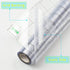 FEOMOS Rain Glass Window Film UV Blocking Removable Window Sticker Static Cling Film Vinyl Decorative Glass Film for Windows Doors Privacy Non Adhesive 23.6 x 78.7 inches