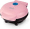 Dash Mini Maker Portable Grill Machine + Panini Press for Gourmet Burgers, Sandwiches, Chicken + Other On the Go Breakfast, Lunch, or Snacks with Recipe Guide - Pink