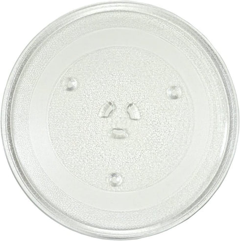 HQRP 10" / 25.5cm Glass Turntable Tray Compatible with Maytag, Magic Chef, Samsung, GE General Electric, Panasonic, JcPenney, Oster, Emerson, Daewoo, Rival, Ewave Microwave Oven Plate 10-inch 255mm