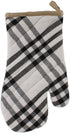 DII Home Sweet Farmhouse Collection Kitchen, Oven Mitt/Pot Holder/Dishtowel Set, Black, 4 Piece