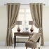 KAMANINA Decorative Curtain Drapery Holdbacks, Netted Texture Finials, Antique Silver(2 Pair/4 Pack)
