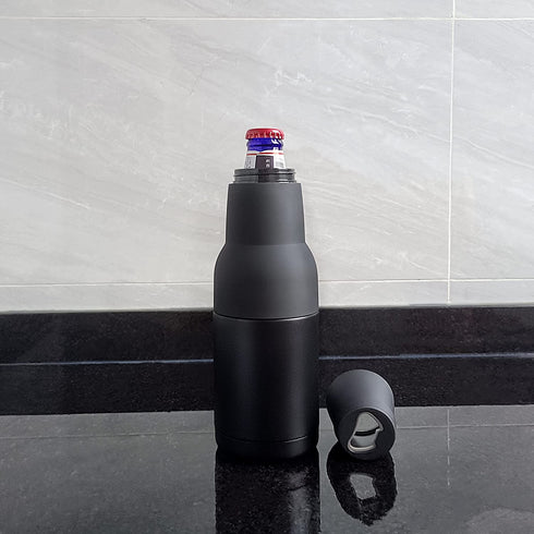 Beer Bottle Insulator Can Cooler 12 oz 304 Stainless Steel 3 in 1 Frost Buddy Beer Coozy for Cans Skinny Can Coffee Accessories Beer Cooler Beer Gifts for Men Slim Can Insulated