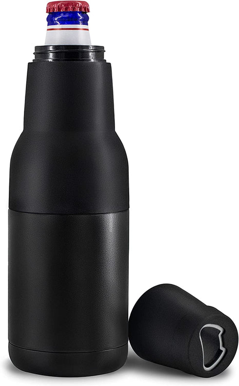 Beer Bottle Insulator Can Cooler 12 oz 304 Stainless Steel 3 in 1 Frost Buddy Beer Coozy for Cans Skinny Can Coffee Accessories Beer Cooler Beer Gifts for Men Slim Can Insulated
