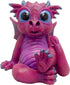 World of Wonders Playful Protectors Series Dreamland Dragons | Collectible Dragon Figurine with Birth Certificate | Fantasy Home Decor Accent | 6inch Dragon Statue - Thistle