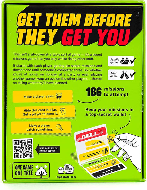 Don't Get Got (2021 Edition): Award Winning Secret Missions Party Game for Adults and Family